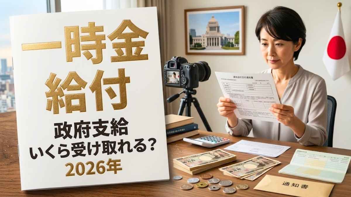 日本の時金給付2026最新情報｜政府から受け取れる金額と対象者条件の詳細ガイド